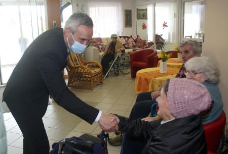 MINISTER JANEZ CIGLER KRALJ NA DELOVNEM OBISKU DEOS 30 FOTO LJUBO VUKELIČ